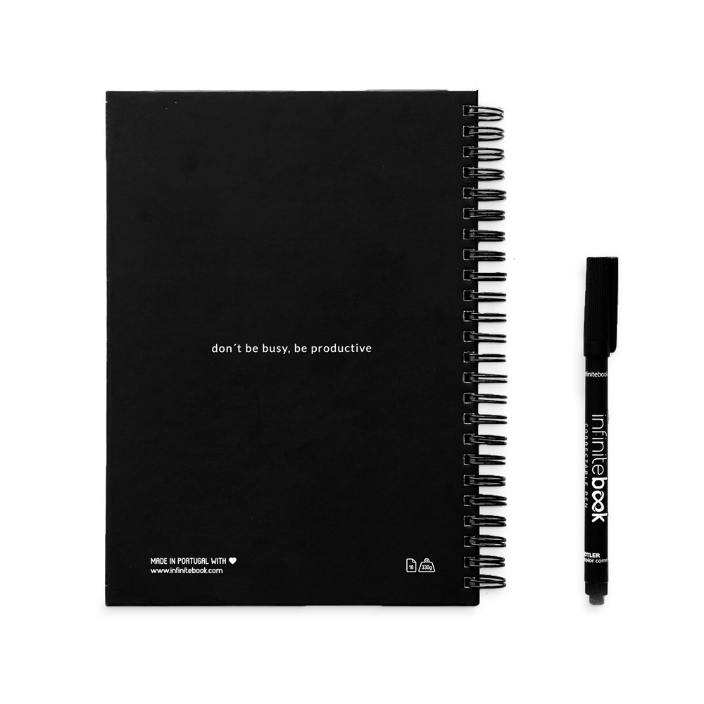 STARTER KIT INFINITE PLANNER A5. Το σετ περιλαμβάνει ένα " infinite Diary ", κιτ καθαρισμού, μαρκαδόρο και θήκη μαρκαδόρου