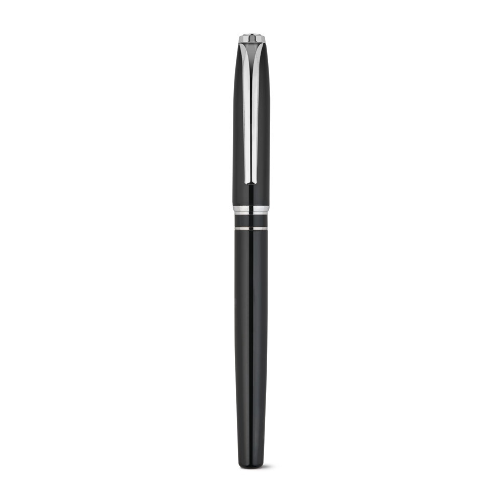 SARAMAGO. Σετ premium από 1 στυλό διαρκείας και 1 rollerball σε χαλκό και ανοξείδωτο ατσάλι, με μπλε μελάνι