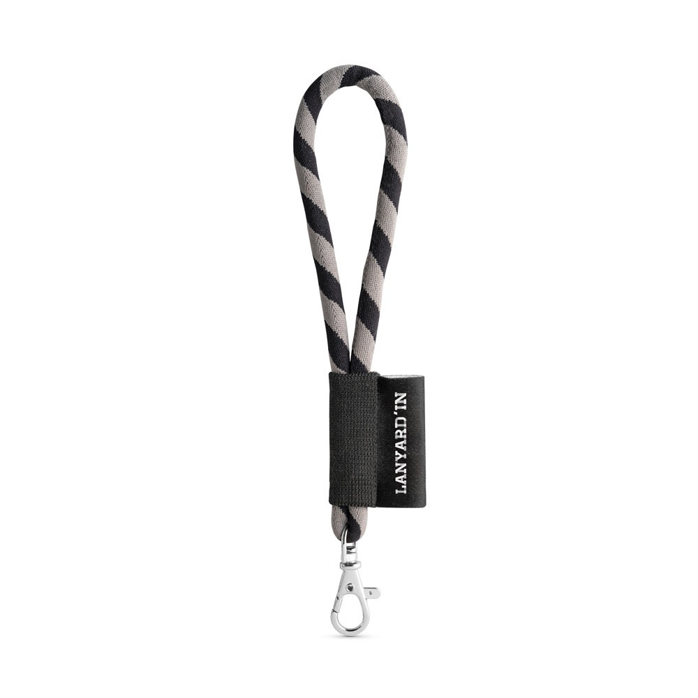 SET Lanyard TUBE Short (Ø 7 mm) με καραμπίνερ πύλης 9 mm