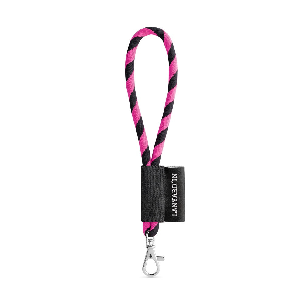 SET Lanyard TUBE Short (Ø 7 mm) με καραμπίνερ πύλης 9 mm