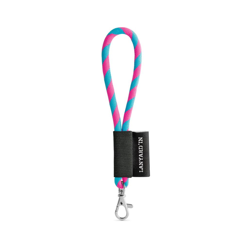 SET Lanyard TUBE Short (Ø 7 mm) με καραμπίνερ πύλης 9 mm