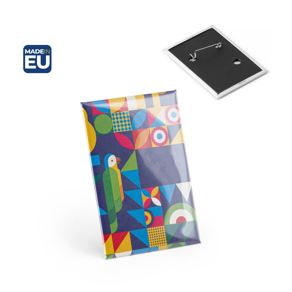 Button PIN 13. Κάθετη καρφίτσα