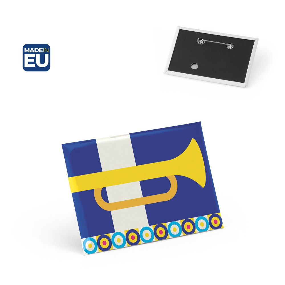 Button PIN 14. Οριζόντια καρφίτσα