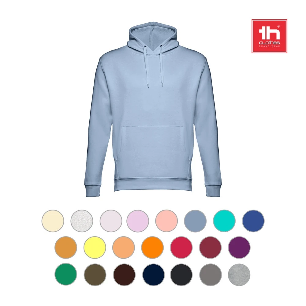 THC PHOENIX. Φούτερ (unisex) με κουκούλα από βαμβάκι και πολυεστέρα