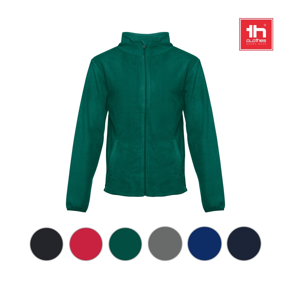 THC HELSINKI. Ανδρικό μπουφάν fleece από πολυεστέρα