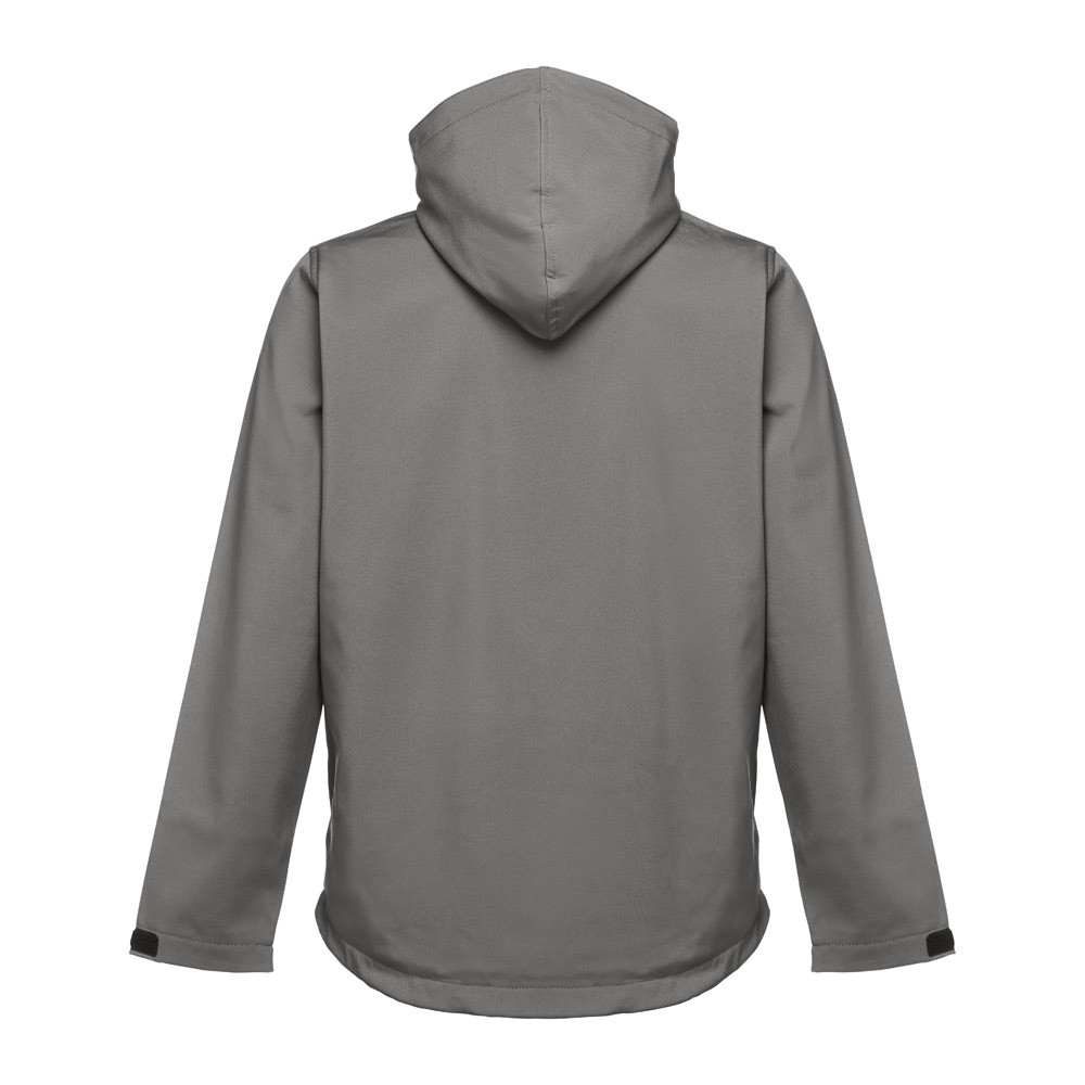 THC ZAGREB. Ανδρικό softshell μπουφάν από πολυεστέρα και ελαστάνη