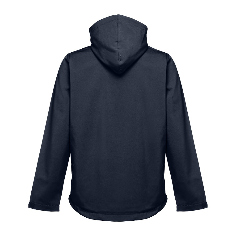 THC ZAGREB. Ανδρικό softshell μπουφάν από πολυεστέρα και ελαστάνη