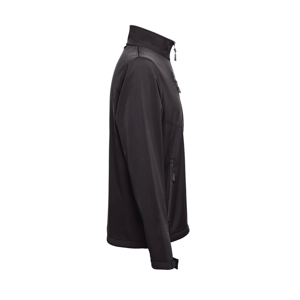 THC EANES. Softshell μπουφάν (unisex) από πολυεστέρα και ελαστάνη