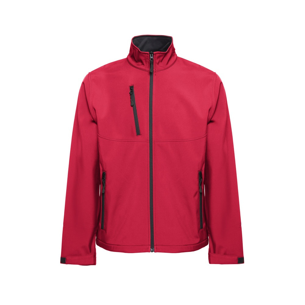 THC EANES. Softshell μπουφάν (unisex) από πολυεστέρα και ελαστάνη