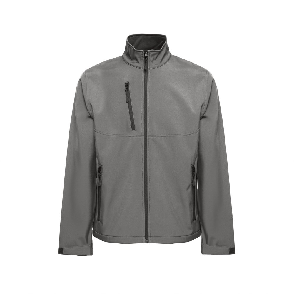 THC EANES. Softshell μπουφάν (unisex) από πολυεστέρα και ελαστάνη