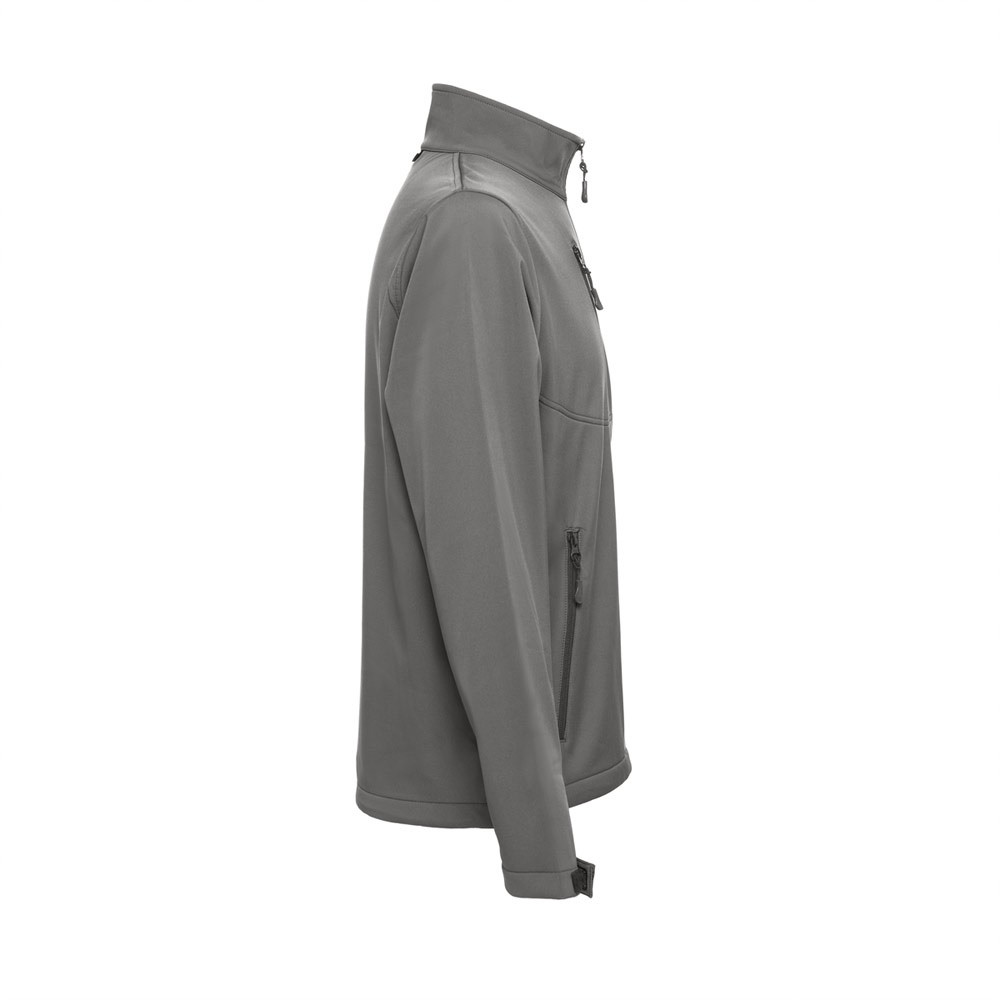 THC EANES. Softshell μπουφάν (unisex) από πολυεστέρα και ελαστάνη