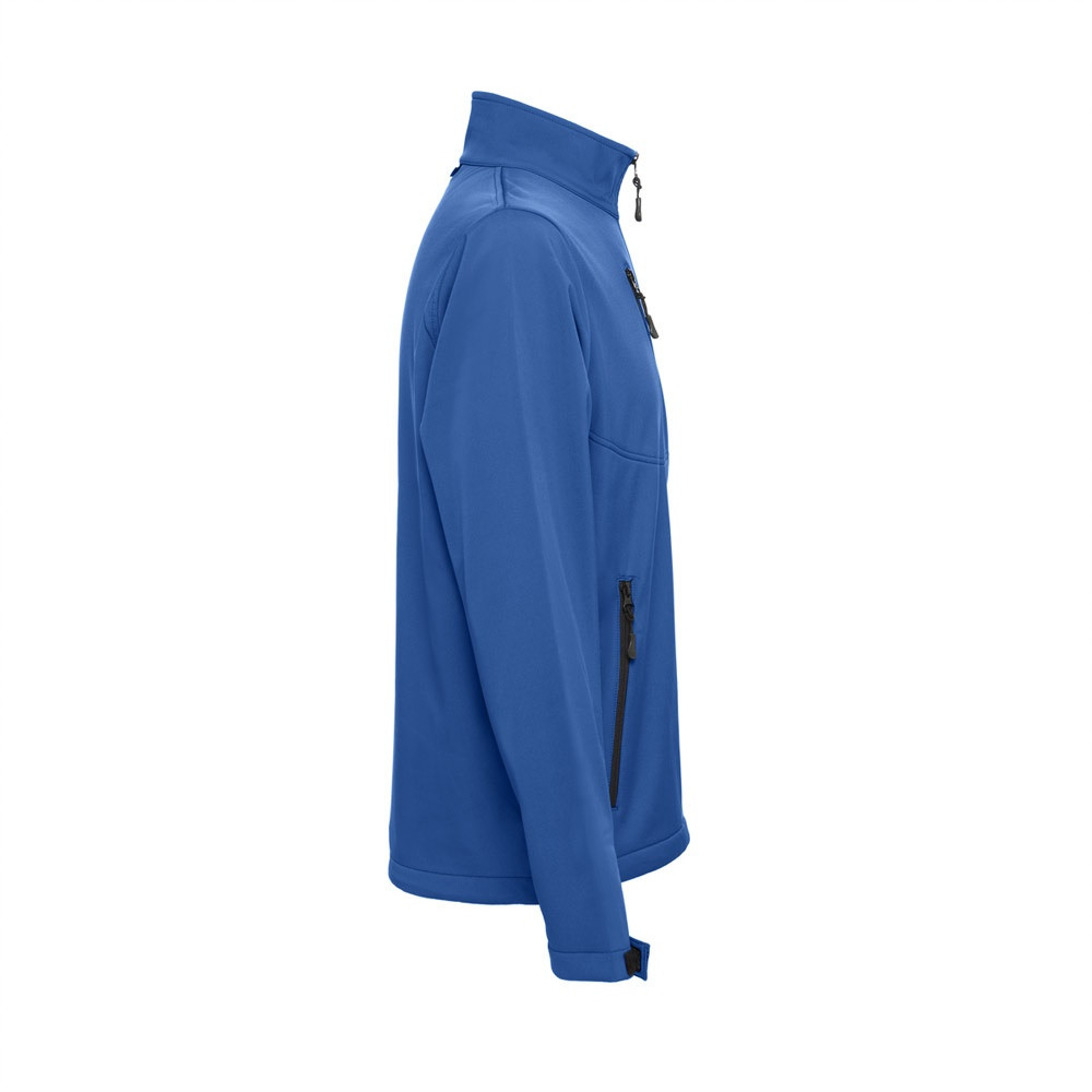 THC EANES. Softshell μπουφάν (unisex) από πολυεστέρα και ελαστάνη