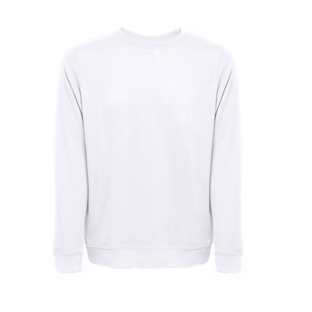 THC COLOMBO WH. Φούτερ (unisex) από ιταλική πετσετέ χωρίς κάρτα. Λευκό χρώμα