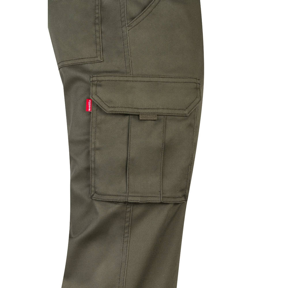 VL LUGH. Παντελόνι stretch με πολλές τσέπες (240g/m²) από βαμβάκι (46%), EME (38%) και πολυεστέρα (16%)