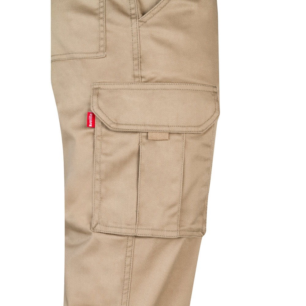 VL LUGH. Παντελόνι stretch με πολλές τσέπες (240g/m²) από βαμβάκι (46%), EME (38%) και πολυεστέρα (16%)