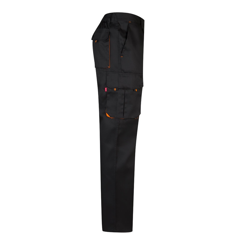 VL HYPNOS. Δίχρωμο παντελόνι twill με πολλαπλές τσέπες (200g/m²), από βαμβάκι (35%) και πολυεστέρα (65%)