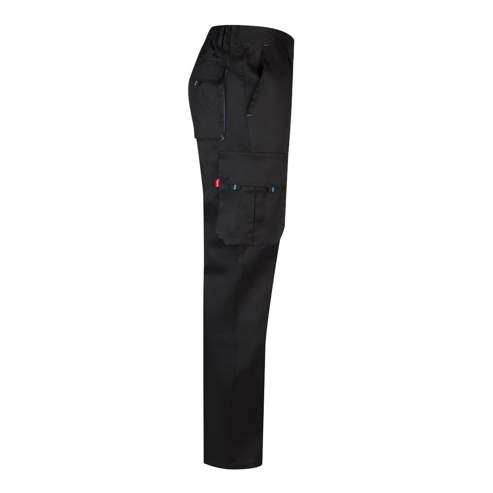 VL HYPNOS. Δίχρωμο παντελόνι twill με πολλαπλές τσέπες (200g/m²), από βαμβάκι (35%) και πολυεστέρα (65%)