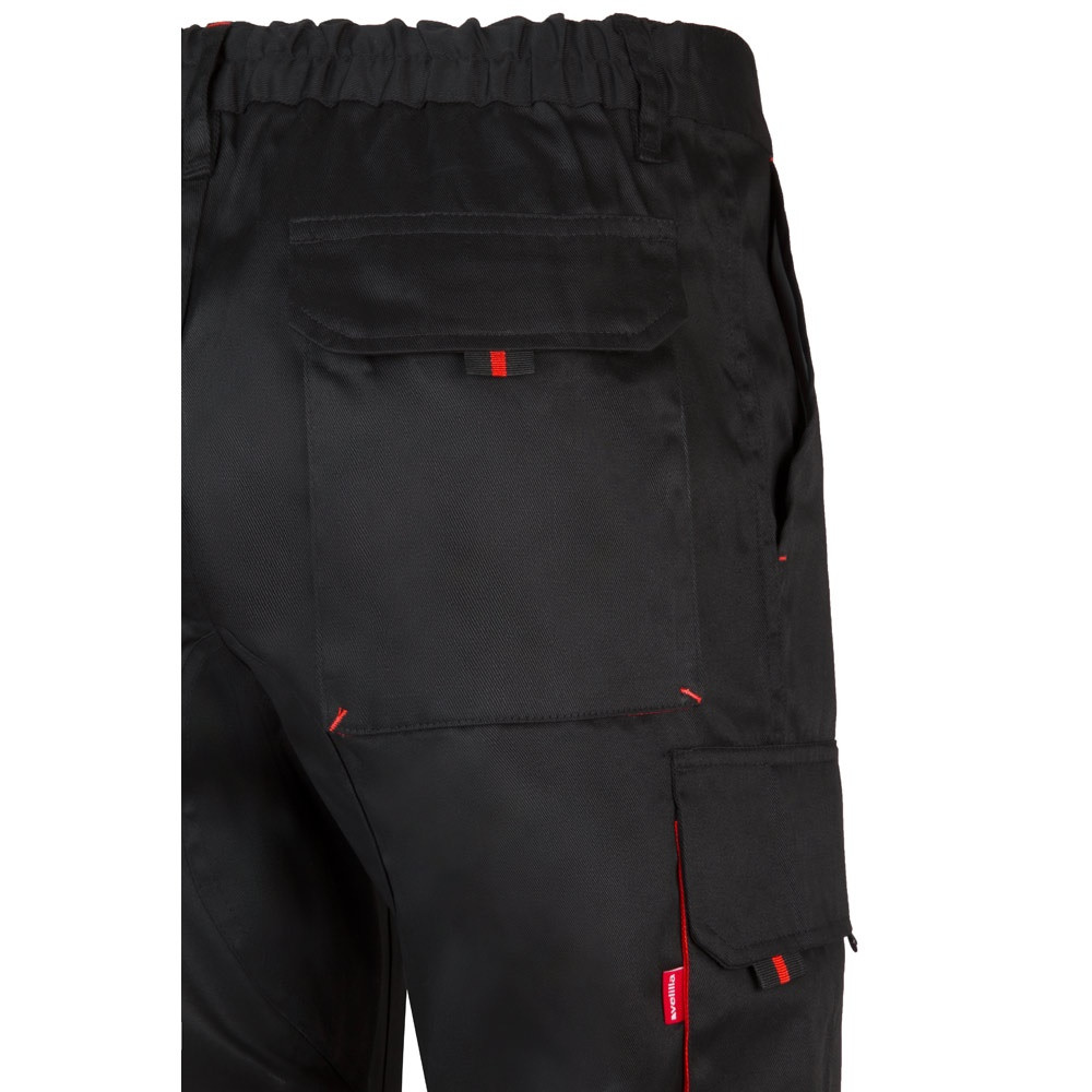 VL HYPNOS. Δίχρωμο παντελόνι twill με πολλαπλές τσέπες (200g/m²), από βαμβάκι (35%) και πολυεστέρα (65%)