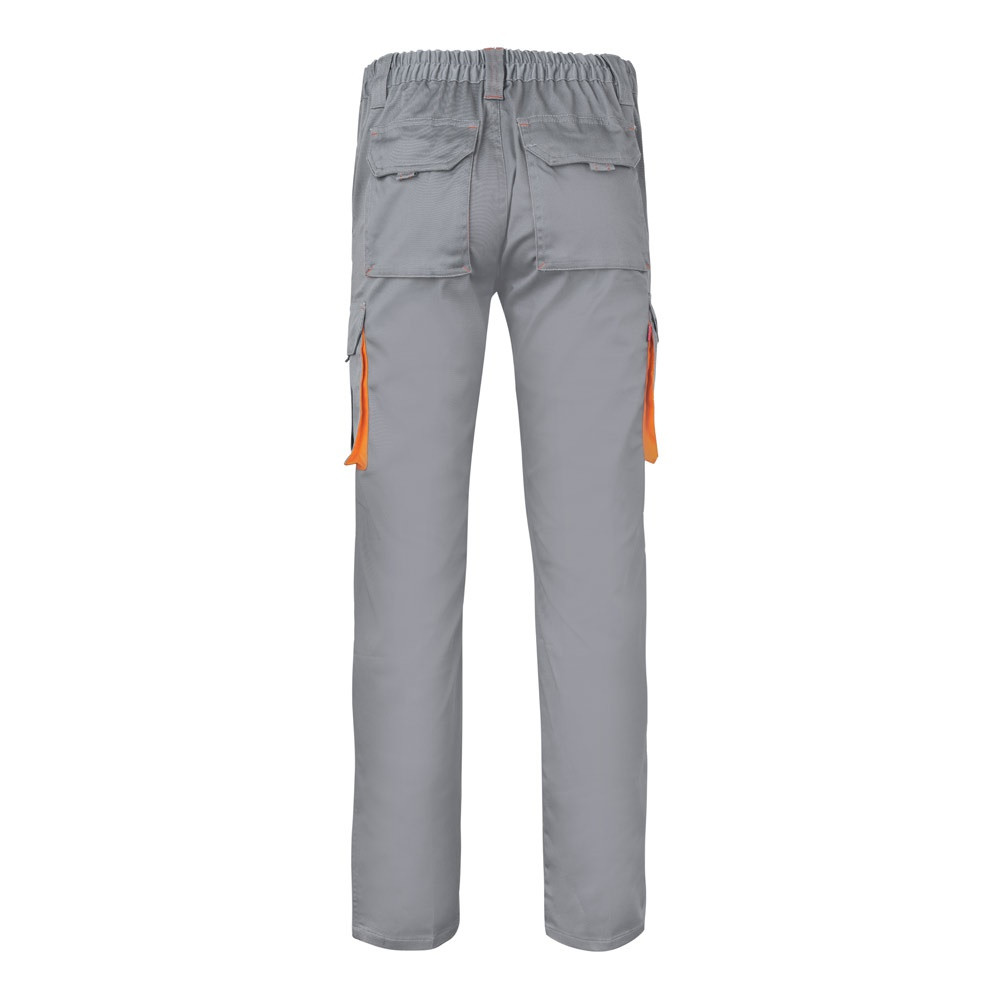 VL HYPNOS. Δίχρωμο παντελόνι twill με πολλαπλές τσέπες (200g/m²), από βαμβάκι (35%) και πολυεστέρα (65%)