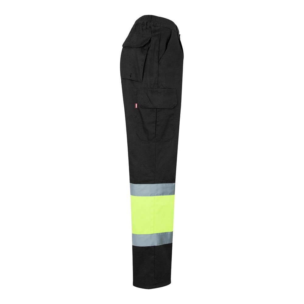 VL ATHENA. Δίχρωμο παντελόνι twill (210g/m²), με επένδυση, πολλές τσέπες, από βαμβάκι (20%) και πολυεστέρα (80%)