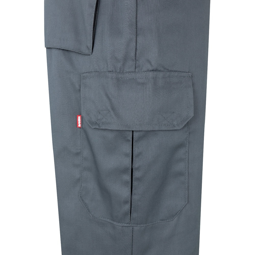 VL ATHENA. Δίχρωμο παντελόνι twill (210g/m²), με επένδυση, πολλές τσέπες, από βαμβάκι (20%) και πολυεστέρα (80%)