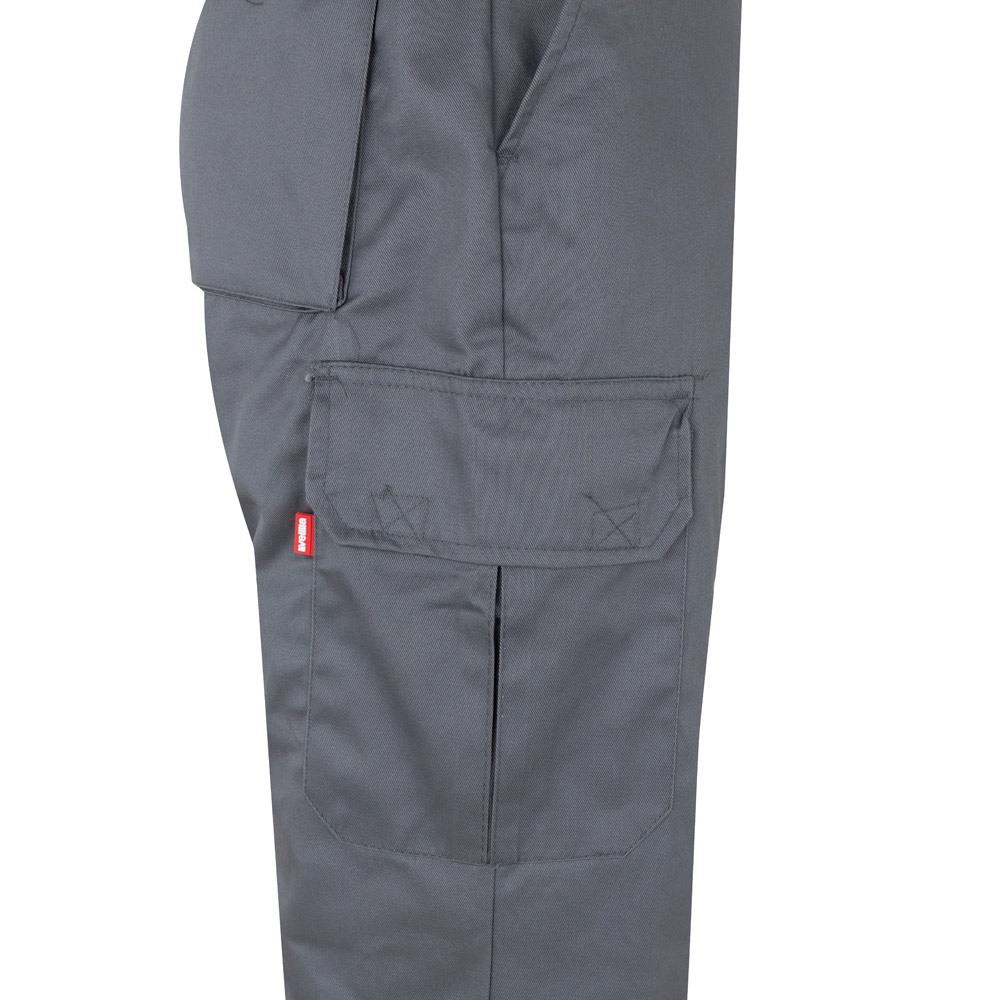 VL ATHENA. Δίχρωμο παντελόνι twill (210g/m²), με επένδυση, πολλές τσέπες, από βαμβάκι (20%) και πολυεστέρα (80%)