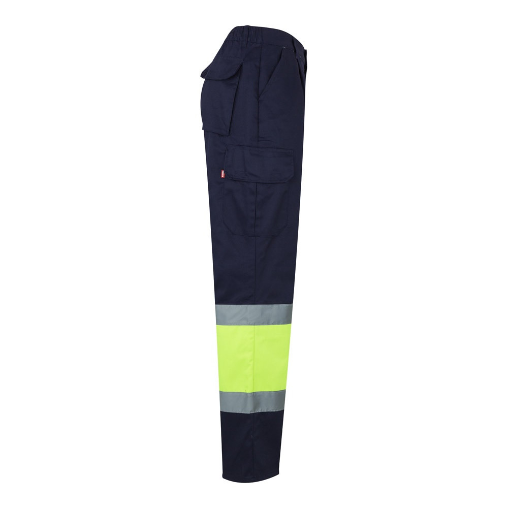VL POSEIDON. Δίχρωμο παντελόνι twill με πολλές τσέπες (210g/m²), από βαμβάκι (20%) και πολυεστέρα (80%)