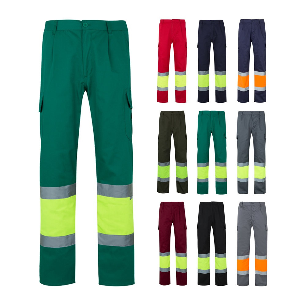 VL POSEIDON LARGE. Δίχρωμο twill παντελόνι με πολλαπλές τσέπες (210g/m²), από βαμβάκι (20%) και πολυεστέρα (80%)