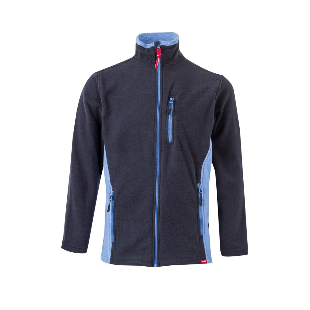 VL GERAS. Δίχρωμο fleece μπουφάν (220g/m²) από πολυεστέρα (100%)
