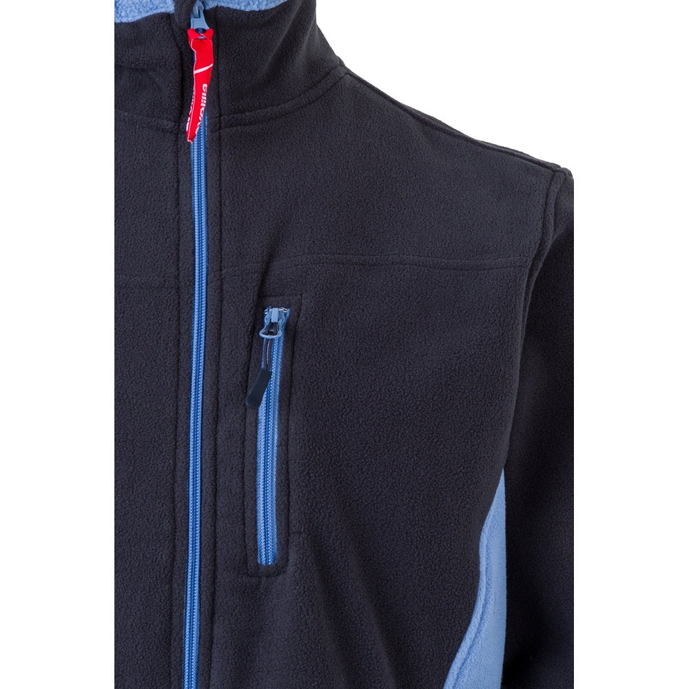 VL GERAS. Δίχρωμο fleece μπουφάν (220g/m²) από πολυεστέρα (100%)