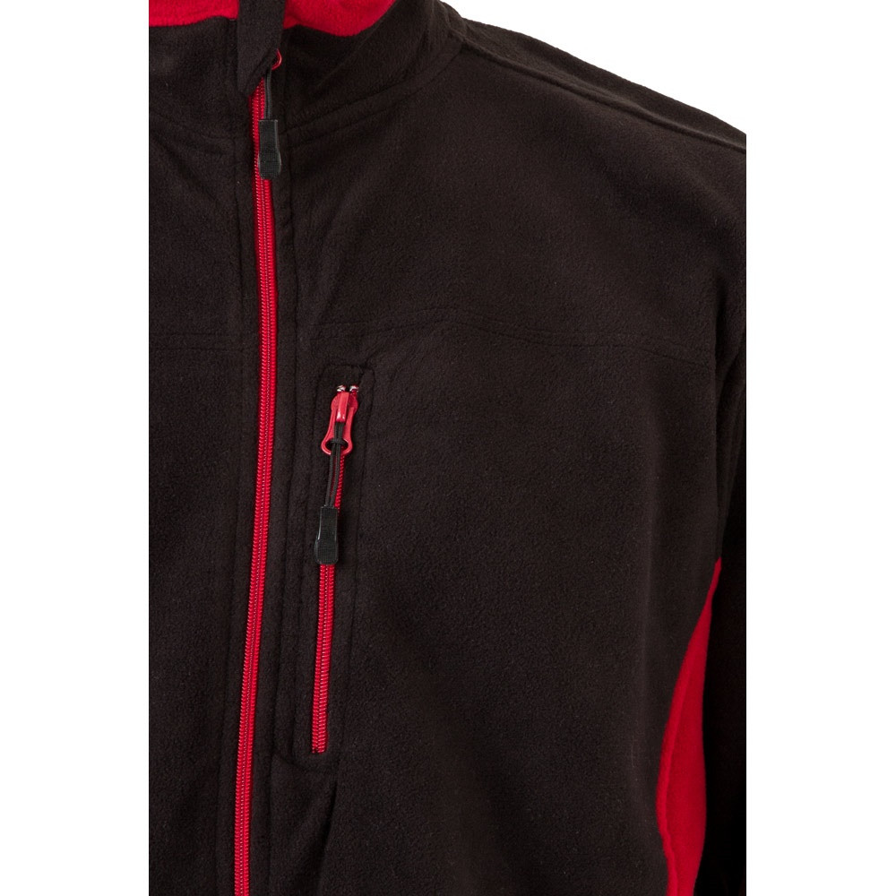 VL GERAS. Δίχρωμο fleece μπουφάν (220g/m²) από πολυεστέρα (100%)
