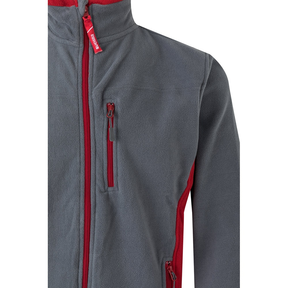 VL GERAS. Δίχρωμο fleece μπουφάν (220g/m²) από πολυεστέρα (100%)