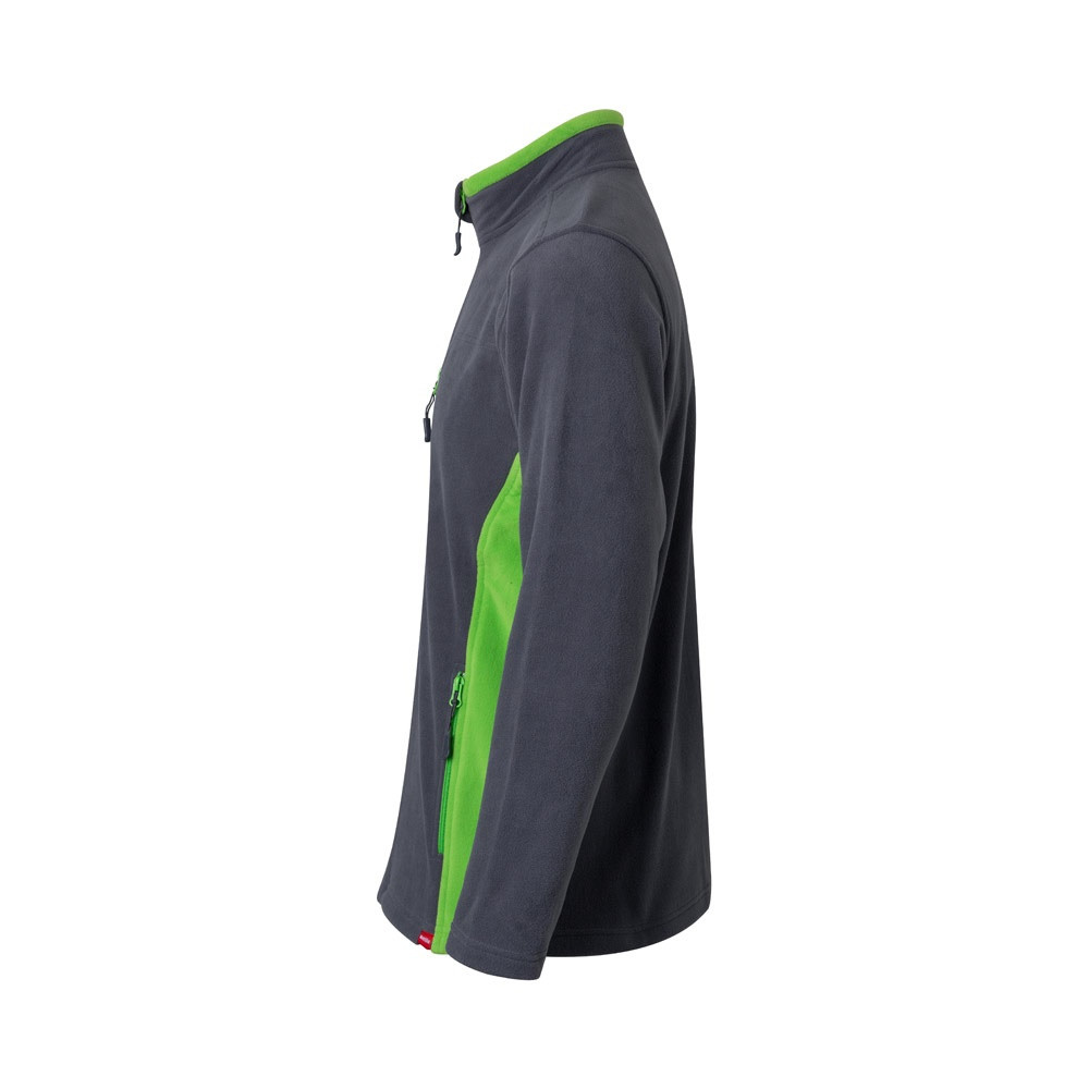 VL GERAS. Δίχρωμο fleece μπουφάν (220g/m²) από πολυεστέρα (100%)