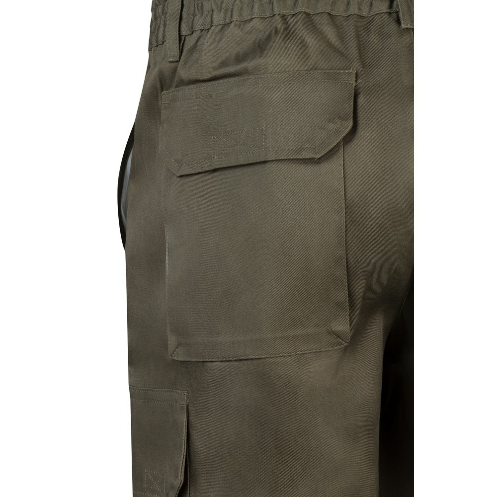 VL CHIONE. Βερμούδα από twill με πολλαπλές τσέπες (200g/m²), από βαμβάκι (35%) και πολυεστέρα (65%)