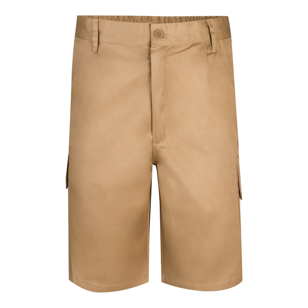 VL CHIONE. Βερμούδα από twill με πολλαπλές τσέπες (200g/m²), από βαμβάκι (35%) και πολυεστέρα (65%)