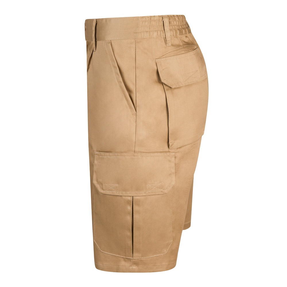 VL CHIONE. Βερμούδα από twill με πολλαπλές τσέπες (200g/m²), από βαμβάκι (35%) και πολυεστέρα (65%)