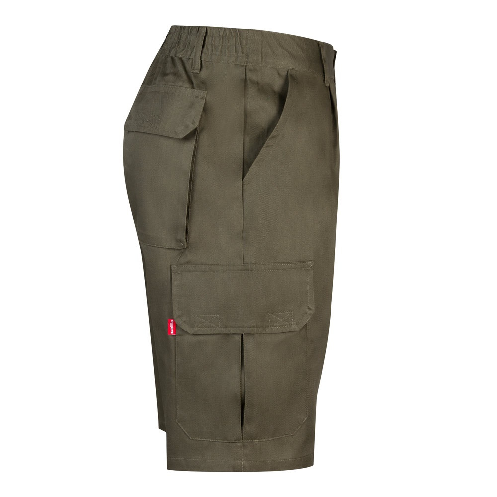 VL CHIONE. Βερμούδα από twill με πολλαπλές τσέπες (200g/m²), από βαμβάκι (35%) και πολυεστέρα (65%)