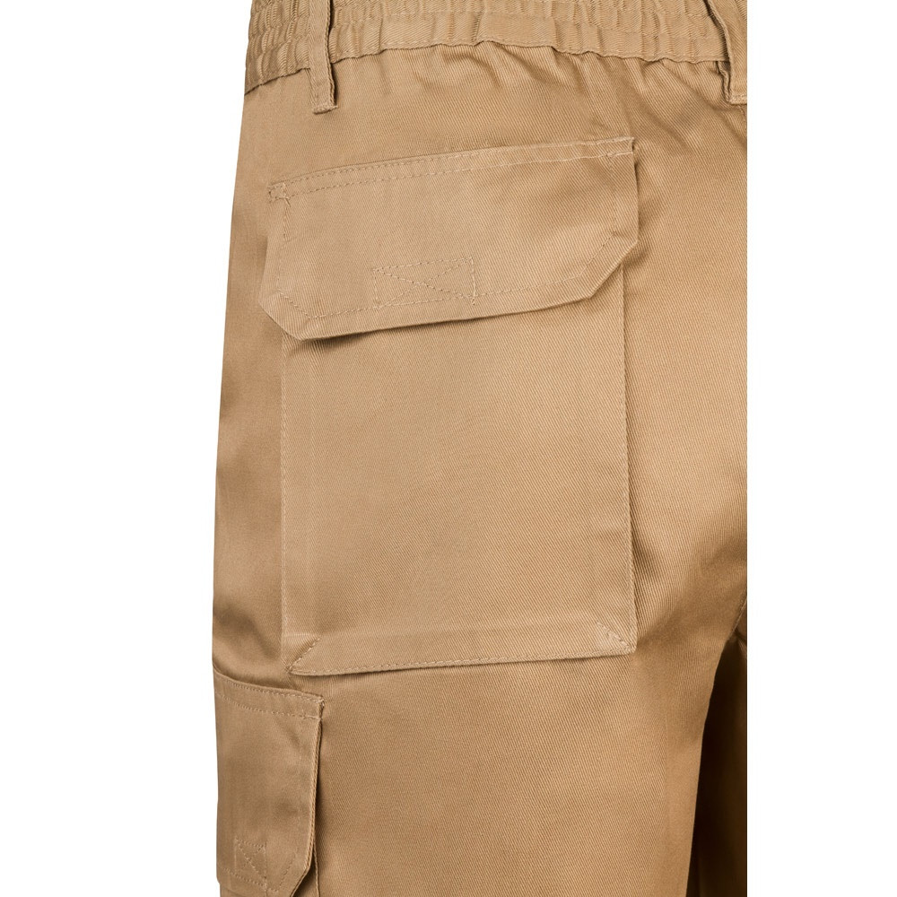 VL CHIONE. Βερμούδα από twill με πολλαπλές τσέπες (200g/m²), από βαμβάκι (35%) και πολυεστέρα (65%)