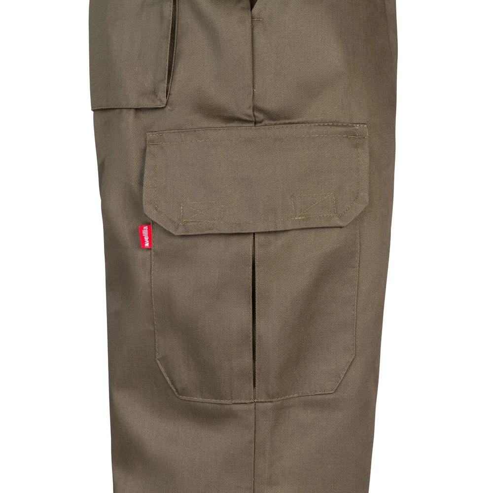 VL MABON. Παντελόνι twill με πολλαπλές τσέπες (200g/m²), από βαμβάκι (35%) και πολυεστέρα (65%)