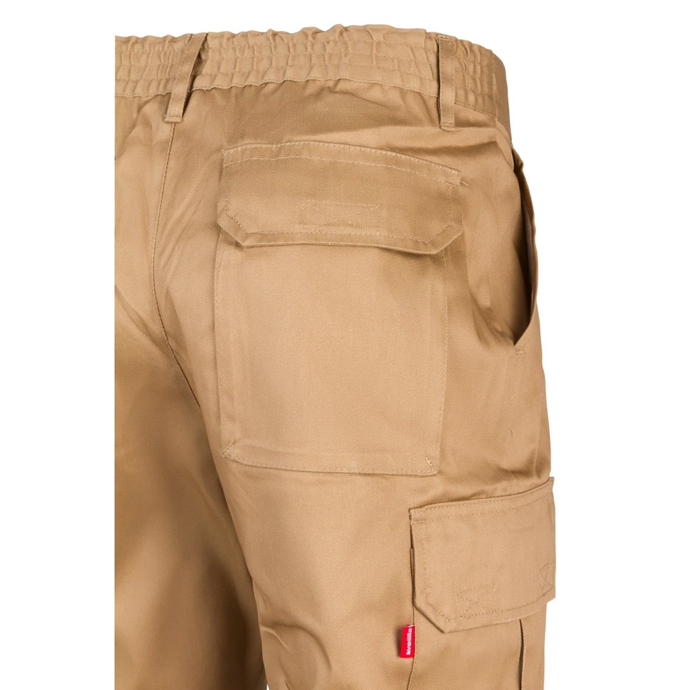 VL MABON. Παντελόνι twill με πολλαπλές τσέπες (200g/m²), από βαμβάκι (35%) και πολυεστέρα (65%)