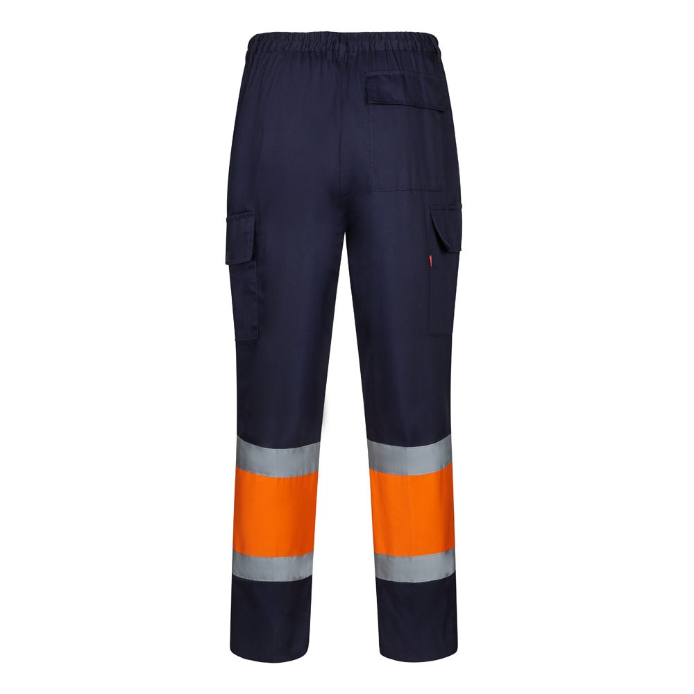VL ARTEMIS. Δίχρωμο παντελόνι, από twill (190g/m²), από βαμβάκι (20%) και πολυεστέρα (80%)