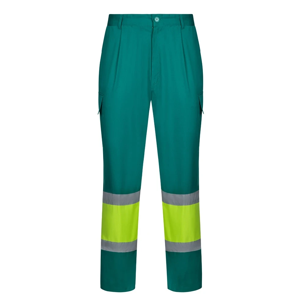 VL ARTEMIS. Δίχρωμο παντελόνι, από twill (190g/m²), από βαμβάκι (20%) και πολυεστέρα (80%)
