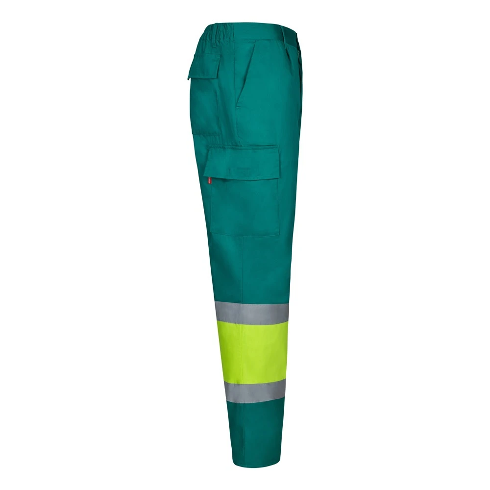 VL ARTEMIS. Δίχρωμο παντελόνι, από twill (190g/m²), από βαμβάκι (20%) και πολυεστέρα (80%)