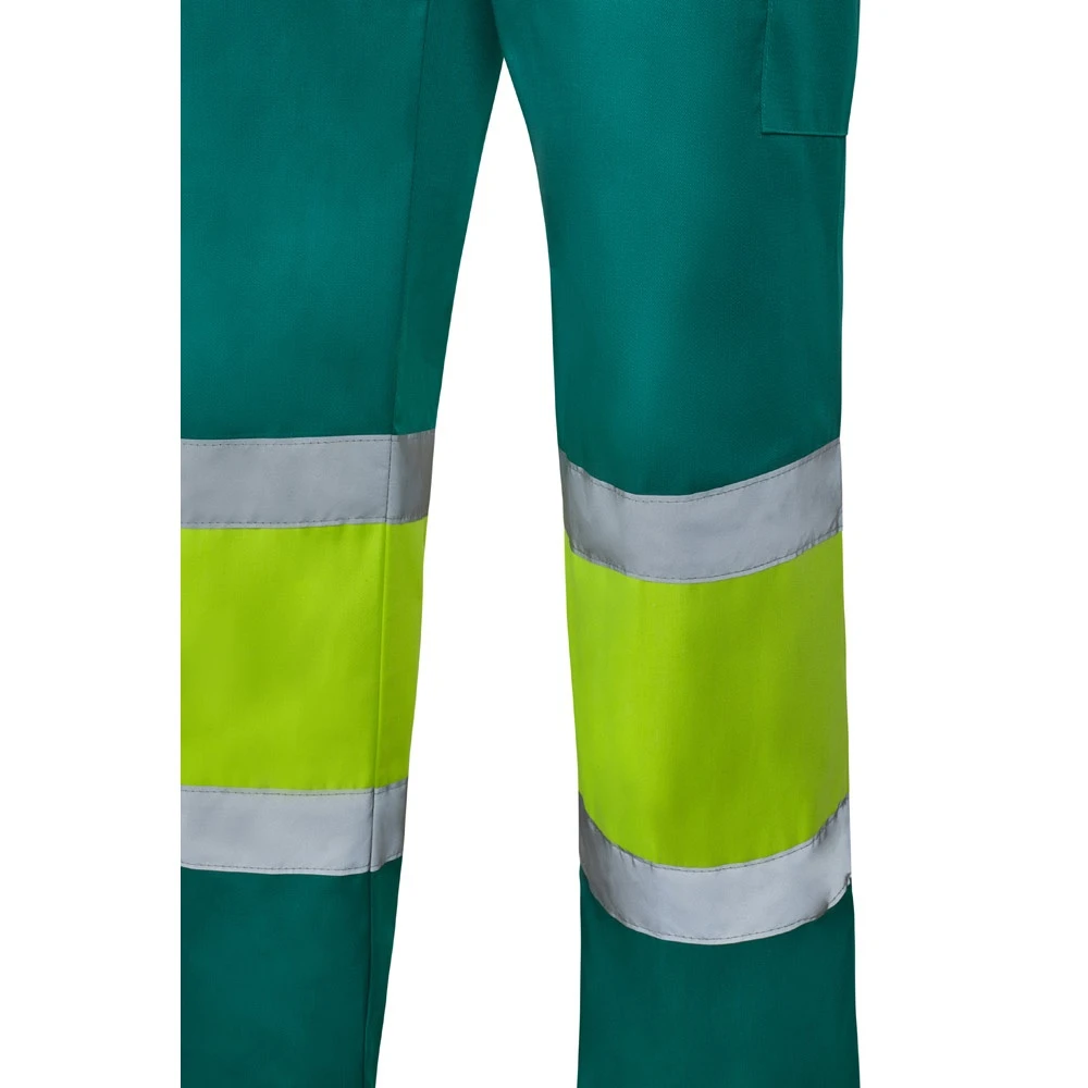 VL ARTEMIS. Δίχρωμο παντελόνι, από twill (190g/m²), από βαμβάκι (20%) και πολυεστέρα (80%)