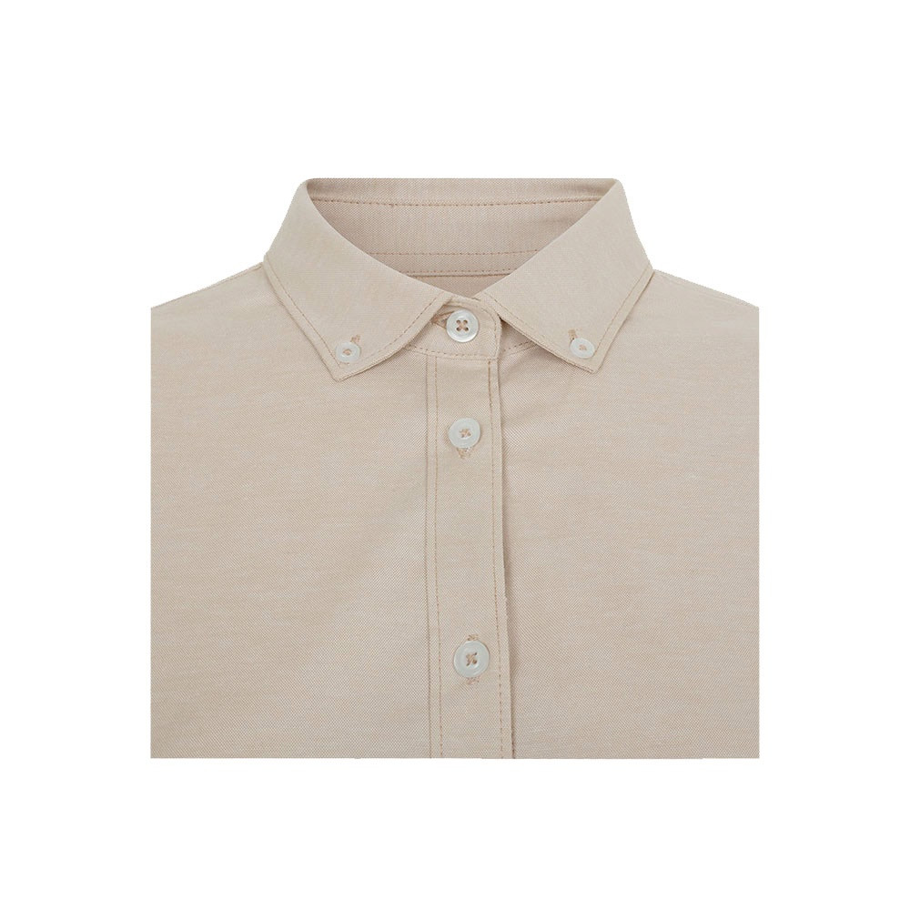 VL PRITHVI WOMEN. Γυναικείο πουκάμισο Oxford (180 g/m²) από βαμβάκι (50%), πολυεστέρα (45%) και ελαστάνη (5%)