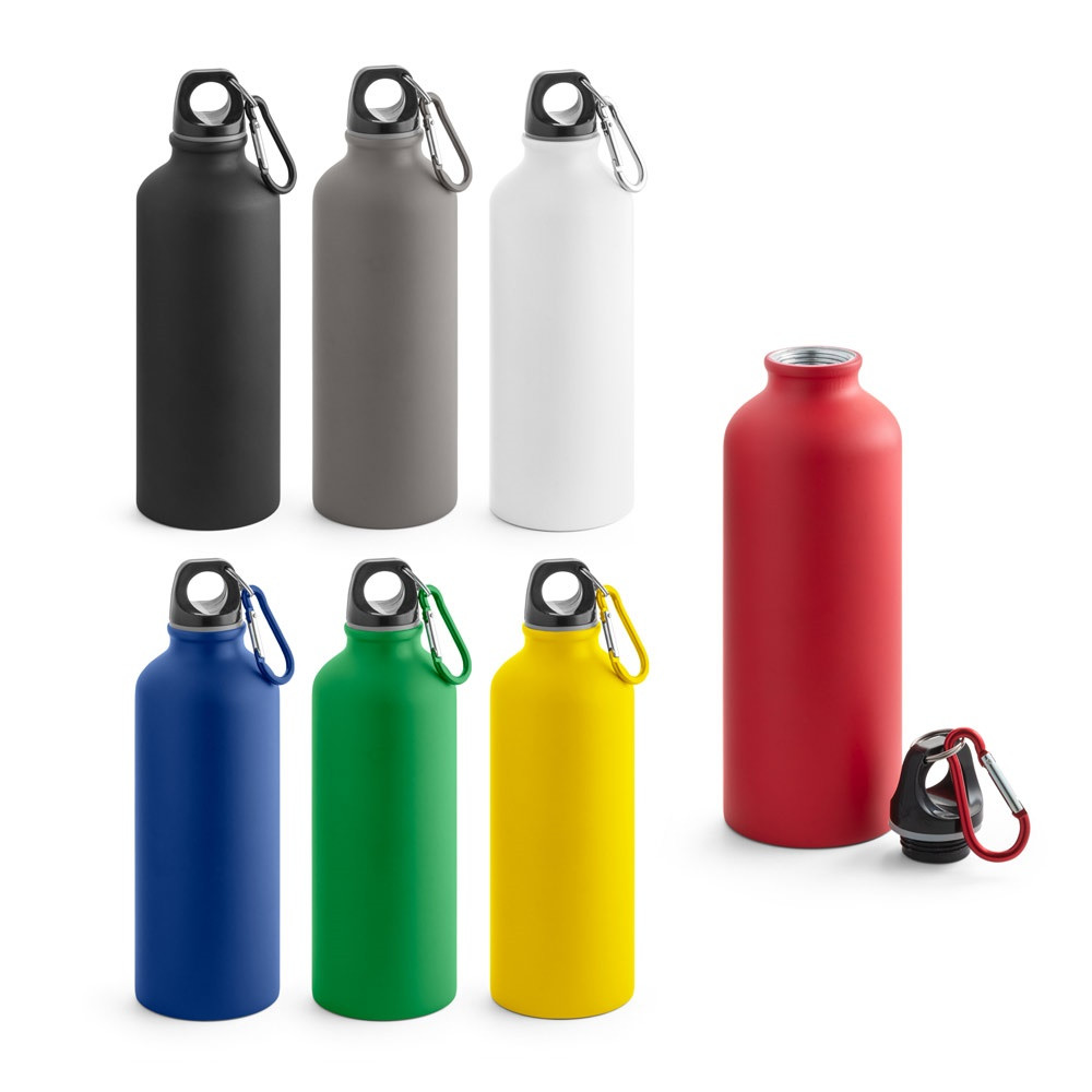 COLLINA. Μπουκάλι αλουμινίου με καραμπίνερ 540 ml