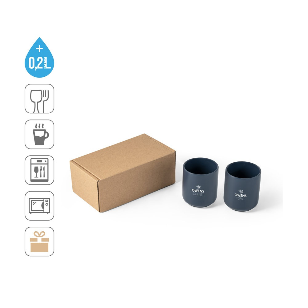 OWENS. Σετ κεραμικές κούπες 280 mL