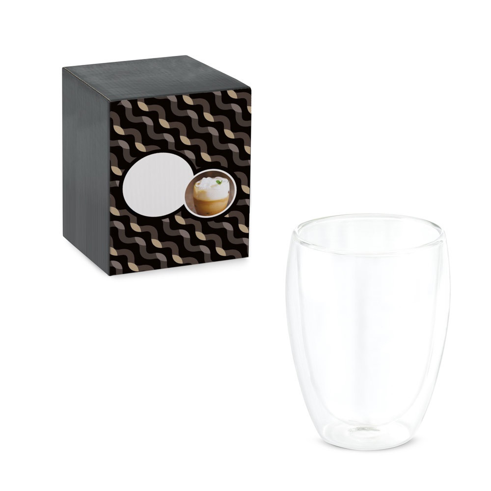 MACHIATO CUP. Κύπελλο βοριοπυριτικού γυαλιού 350 mL