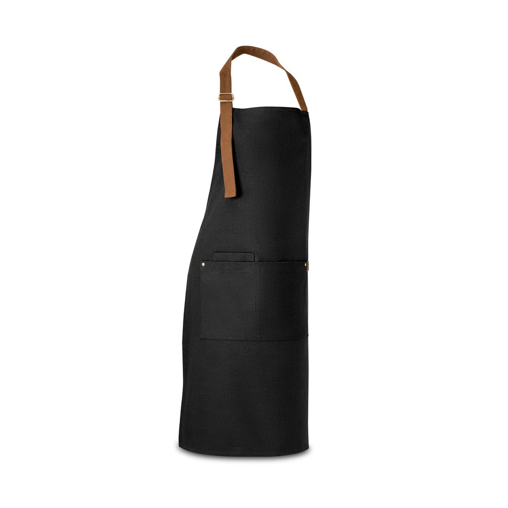 VESPER. Ποδιά από 100% βαμβάκι (300 g/m²) με μεταλλικές λεπτομέρειες