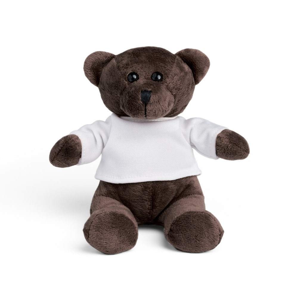 BEAR. Λούτρινο παιχνίδι αρκουδάκι με μπλουζάκι